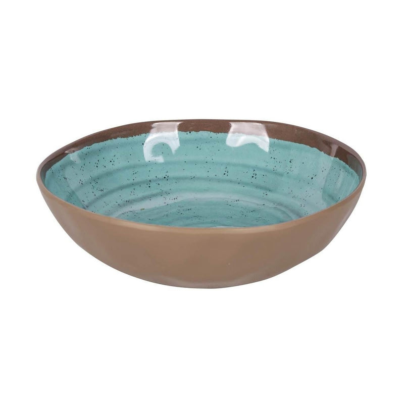 Bo-Camp Tableware Halo Melamine 12 Pieces Aqua Bo-Camp - UK Camping And Leisure