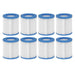 Dellonda Swimming Pool Filter Cartridge - Pack of 8 DL117 Dellonda - UK Camping And Leisure