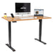 Dellonda Oak Electric Height Adjustable Standing Desk with Memory 1400 x 700mm Dellonda - UK Camping And Leisure