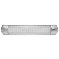 AAA Silver Strip Light Warm LED (60) with Switch 10 30V