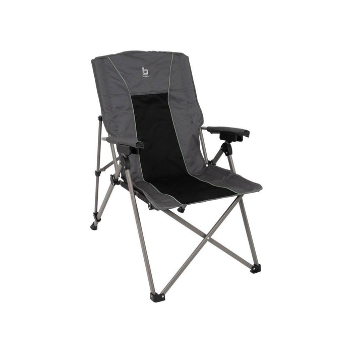 Bo-Camp Folding Chair Fraser 4 Positions Anthracite Bo-Camp - UK Camping And Leisure