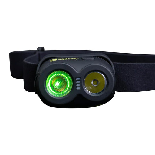 RidgeMonkey Head Torch Light Lamp VRH150X USB Rechargeable LED Fishing Angler RidgeMonkey - UK Camping And Leisure