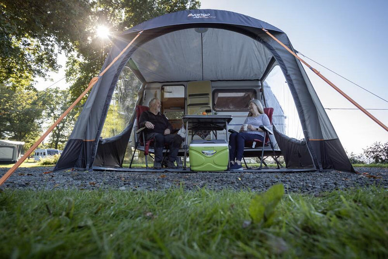 Vango Sunlight Air - Awning/Canopy for Campervans Low Cloud Grey | waterproof, lightweight, compact pack, inflatable