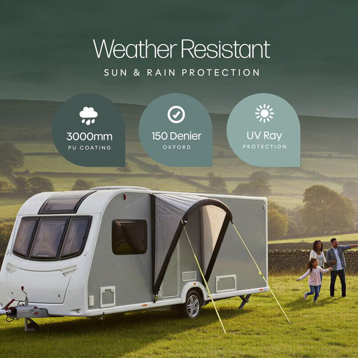 Leisurewize Griffon Inflatable Caravan Door Canopy Porch - View 2