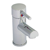 AG Risby Single Lever Basin Monoblock Mixer Tap Chrome
