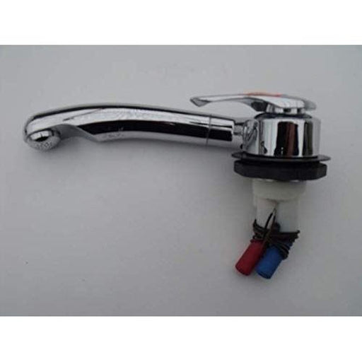 Reich Twist Sgl Lever Mix Chrome 90 Elbow 575-040000PSK2 Reich - UK Camping And Leisure