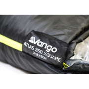 Vango Atlas 350 Quad Excalibur Grey Single Sleeping Bag - View 11