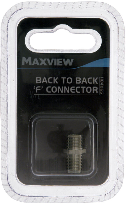 Maxview Back-Back F Connector (2) H84065M Maxview - UK Camping And Leisure
