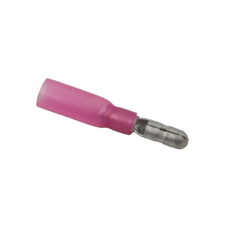 AMC Red Heat Shrink Male Bullet Terminal (4.0mm / 100 Pack) AMC - UK Camping And Leisure