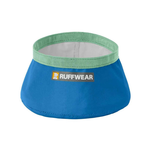 Ruffwear Trail Runner Ultralight Dog Bowl in Blue Pool Ruffwear - UK Camping And Leisure