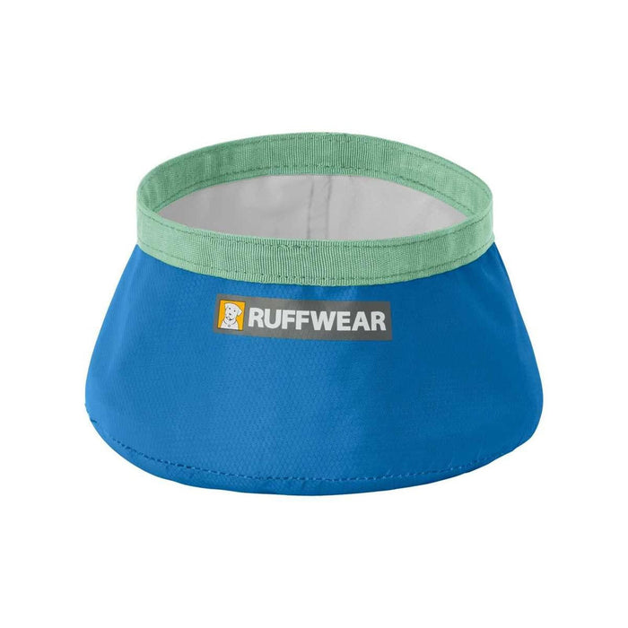 Ruffwear Trail Runner Ultralight Dog Bowl in Blue Pool Ruffwear - UK Camping And Leisure