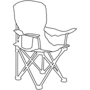 Quest Childrens Dinosaur Folding Chair Quest - UK Camping And Leisure