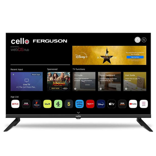 Cello 32" Smart Webos TV with Freeview Play Cello - UK Camping And Leisure