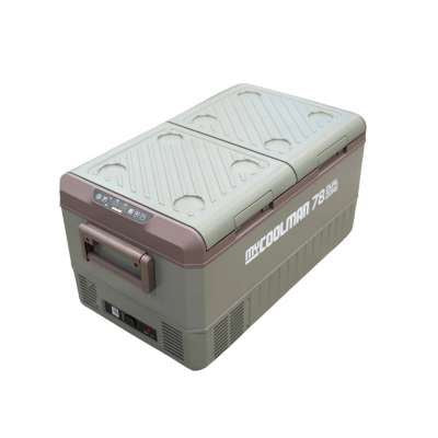 myCOOLMAN 78L Icebox Large Heavy-Duty Hard Cooler with Drain Plug, Tie-Down Points & Bottle Opener