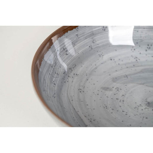 Bo-Camp Tableware Halo Melamine 12 Pieces Grey Bo-Camp - UK Camping And Leisure