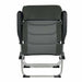 2x Royal Folding Ambassador Grey Reclining Aluminium Padded Camping Chair R735 Royal - UK Camping And Leisure