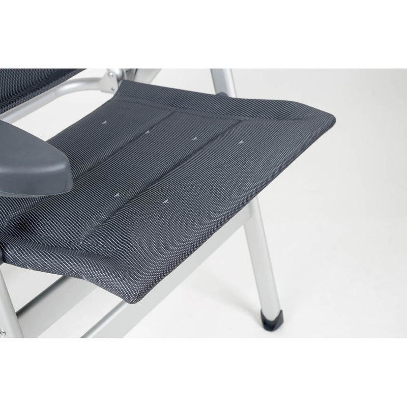 Crespo Chair AL/238 Deluxe Dark Grey Crespo - UK Camping And Leisure