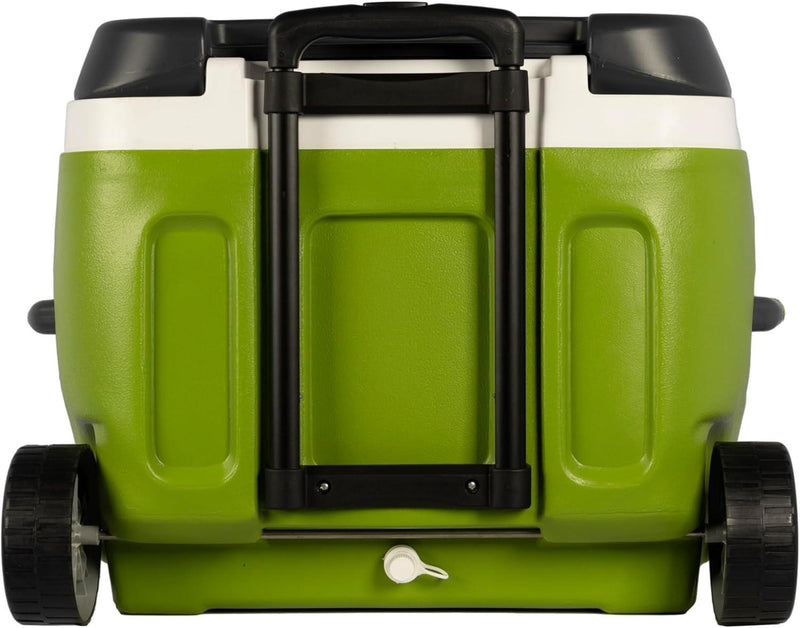 Vango Vango Pinnacle Wheelie 66L - 120Hr Cooler Coolbox 66L Green Vango - UK Camping And Leisure