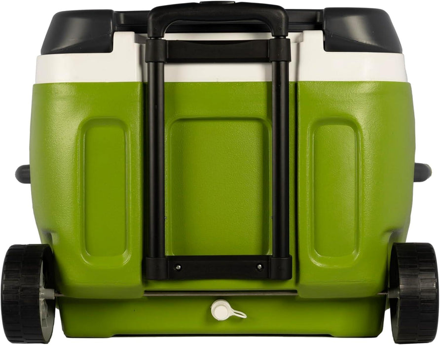 Vango Vango Pinnacle Wheelie 66L - 120Hr Cooler Coolbox 66L Green Vango - UK Camping And Leisure