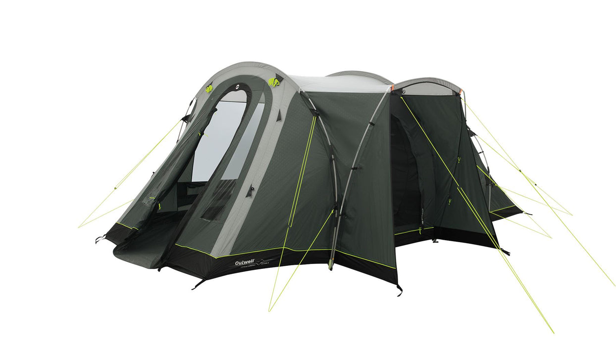 Outwell Nevada 4 Pole Tent Green 4 Person Outwell - UK Camping And Leisure