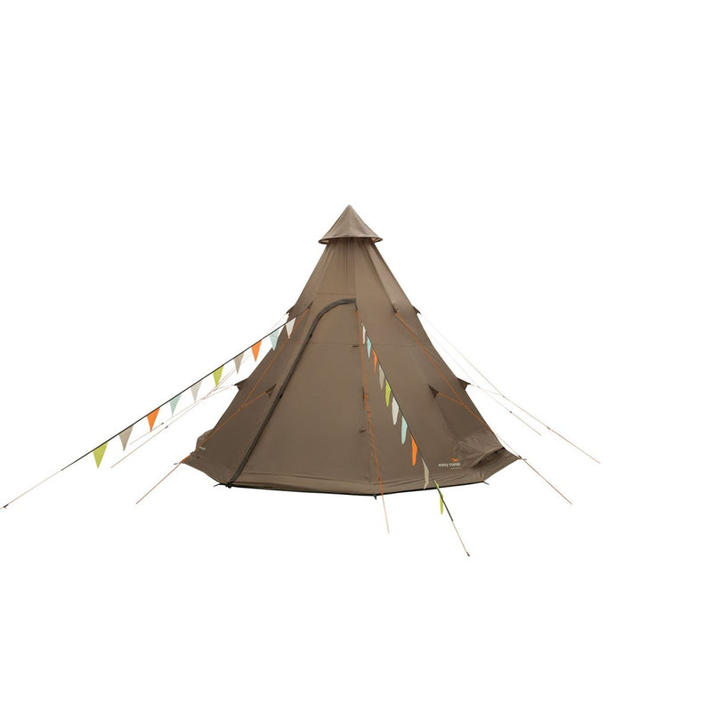 Easy Camp Rands Tipi Tent Dark Sand 8 Person Easy Camp - UK Camping And Leisure