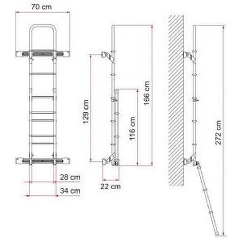 Fiamma Kit Bars Deluxe For Transit >14 08772-02- Fiamma - UK Camping And Leisure