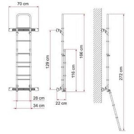 Fiamma Kit Bars Deluxe For Transit >14 08772-02- Fiamma - UK Camping And Leisure
