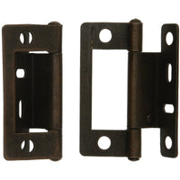 MDS1203 W4 2in flush hinge bronze finish 37826