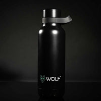 Wolf Outdoors Vacuum Hot & Cold Flask Black 700ml