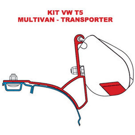 Fiamma Kit fits VW T5 Multivan Transporter UK Fiamma - UK Camping And Leisure