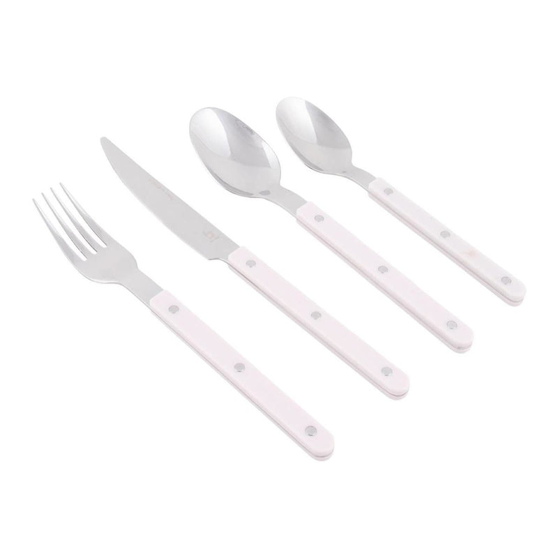 Bo-Camp Pastel Collection Cutlery Set Honfleur 16 Pieces Bo-Camp - UK Camping And Leisure