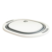 Olpro Collapsible Silicone Folding Bowl with Cutting Board
