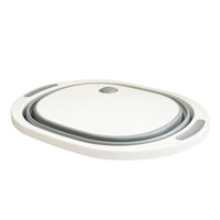 Olpro Collapsible Silicone Folding Bowl with Cutting Board
