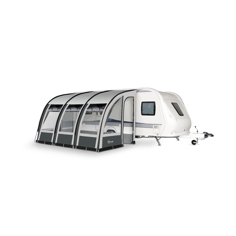 Starcamp Magnum 390 Caravan Porch Awning | poled frame, lightweight, PU coated, fire retardant
