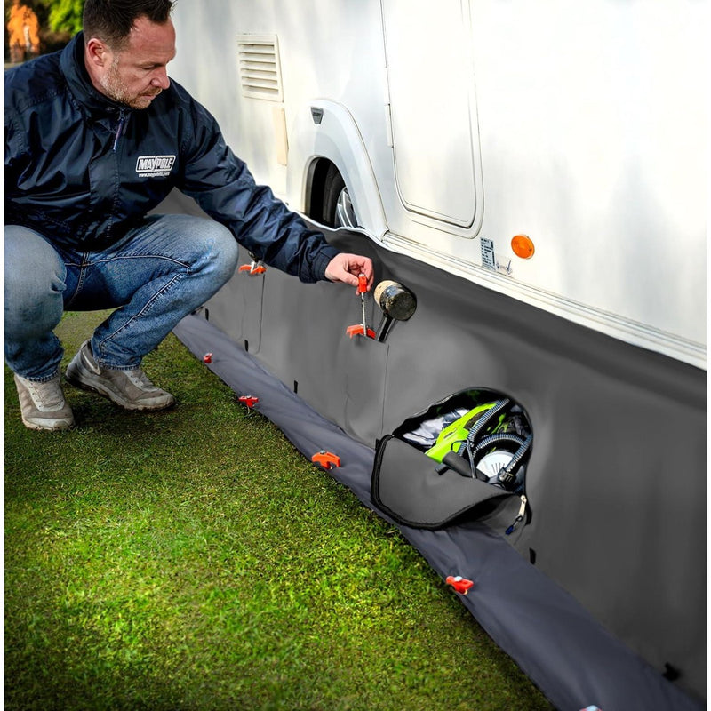 Maypole Caravan Draught Skirt Organiser Maypole - UK Camping And Leisure