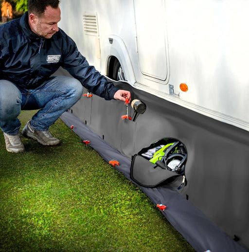 Maypole Caravan Draught Skirt Organiser Maypole - UK Camping And Leisure