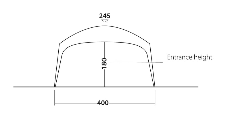 Outwell Event shelter Lounge XL Utility Tent Sporting Goods Patio Camping Lounge