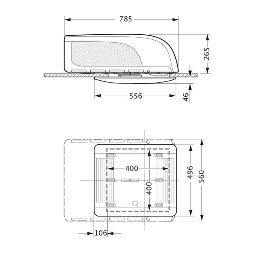 Truma Aventa Compact Air Conditioning Unit For Caravans & Motorhomes Truma - UK Camping And Leisure