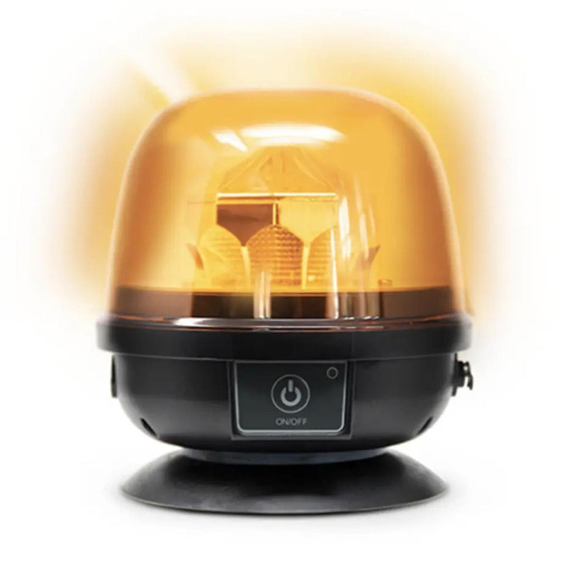 Wireless Rechargeable LED Amber Warning Beacon Light 12/24V, IP67 - MP4099 - View 3