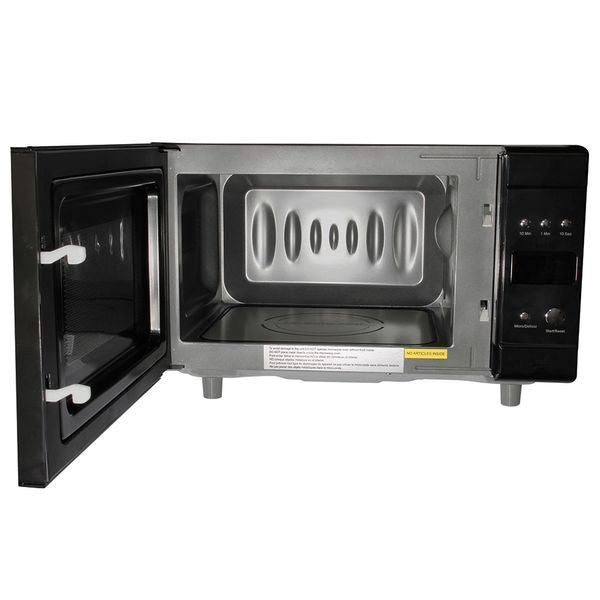 AG Flatbed Microwave 20L in Black 700W 230V