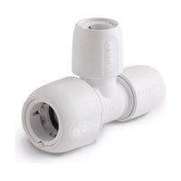 Hep2O Reduced Tee 22mm x 15mm x 15mm for Caravan/Motorhome Water System