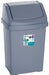 8L Swing Bin Silver UK Camping And Leisure - UK Camping And Leisure