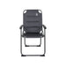 Bo-Camp Chair Copa Rio Air M Padded Aluminium Grey Bo-Camp - UK Camping And Leisure