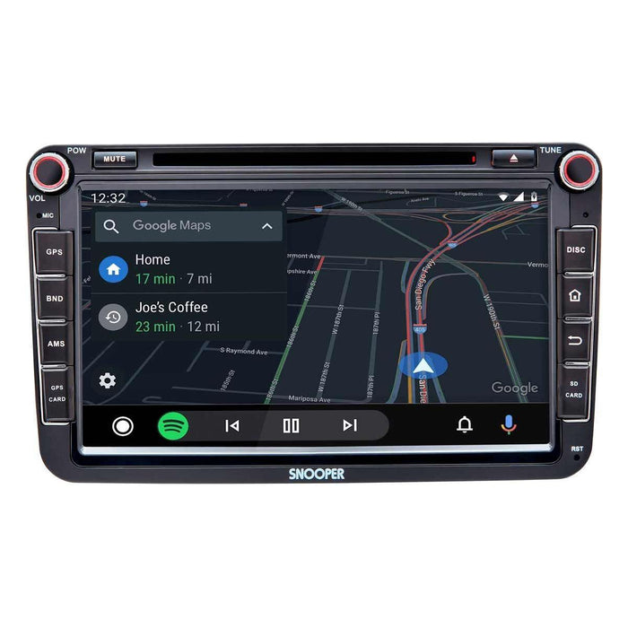 Snooper SMH 580VW 8" Multimedia Player with Advanced Smartphone Control for VW Snooper - UK Camping And Leisure