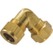 AG Brass Equal Elbow Coupling 15mm x 15mm AG - UK Camping And Leisure