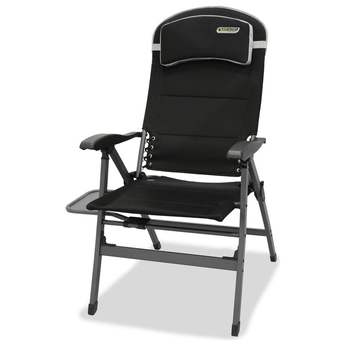 Vienna Pro Comfort chair with side table F1362 Quest - UK Camping And Leisure