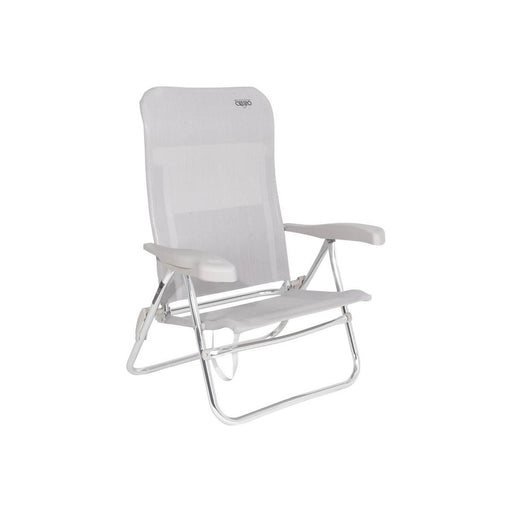 Crespo Beach Chair AL/205 Beige Crespo - UK Camping And Leisure