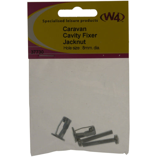 MDS1203 W4 Cavity Fixer Jacknut 2 Pack 37730 W4 - UK Camping And Leisure