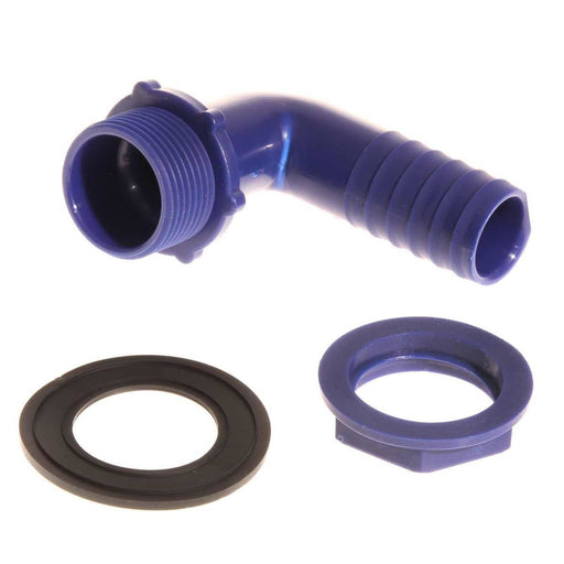 Plastic 20mm Angled Connector 3/4'' BSP (Pack of 10) AG - UK Camping And Leisure