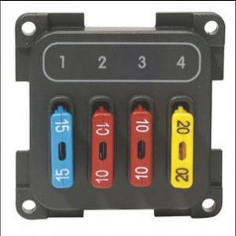 CBE Fuse Holder (4 Fuse) X270492B CBE - UK Camping And Leisure